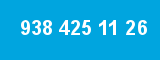 938 425 11 26 938 425 11 26
